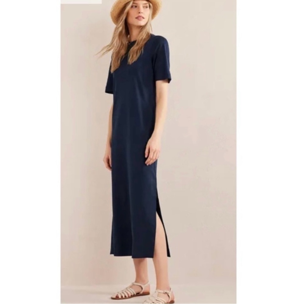 Boden Navy Cotton
Midi Dress Size 8 Long